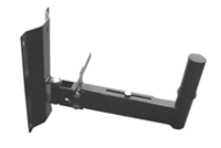 UNIVERSAL WALL MOUNT BRACKET, SWIVEL AND TILT 35MM POLE MOUNT